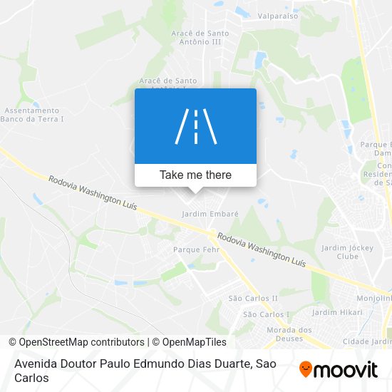 Avenida Doutor Paulo Edmundo Dias Duarte map