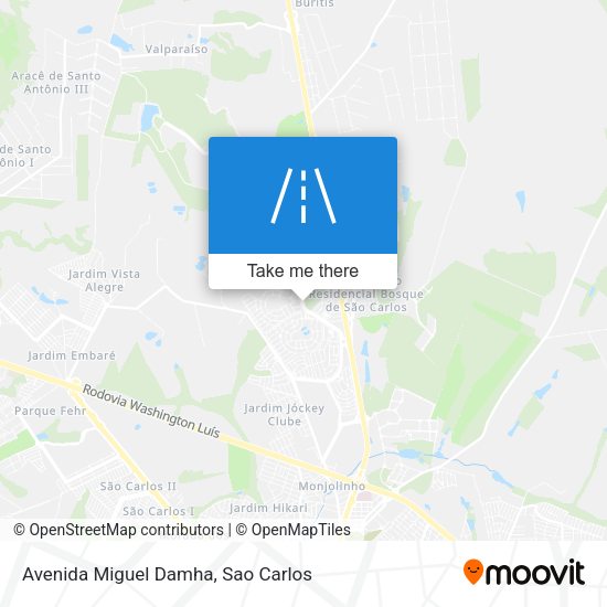 Avenida Miguel Damha map