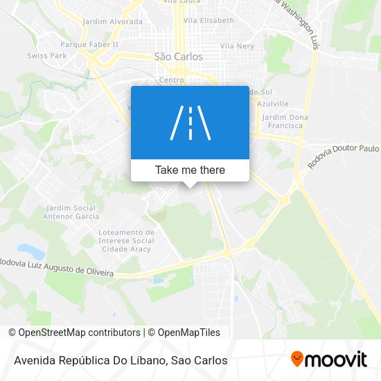 Avenida República Do Líbano map