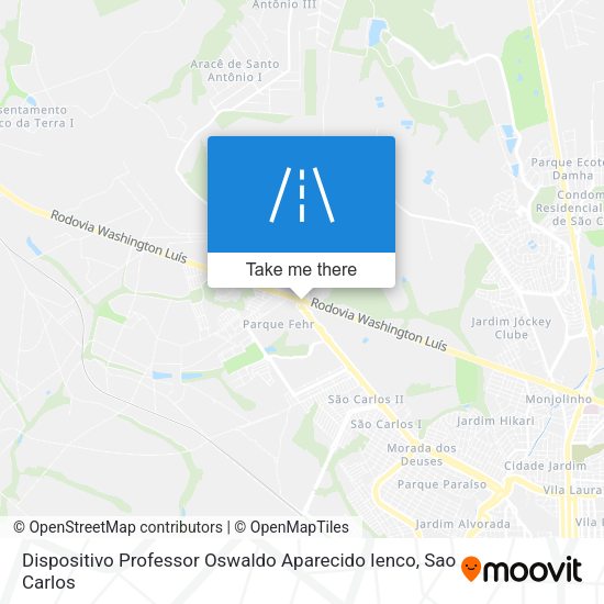 Dispositivo Professor Oswaldo Aparecido Ienco map