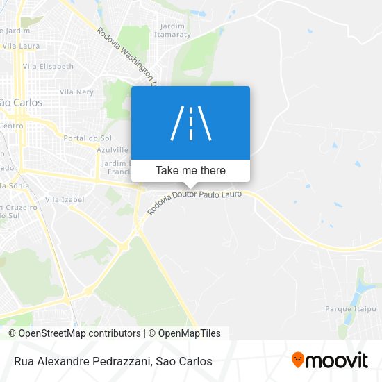 Rua Alexandre Pedrazzani map