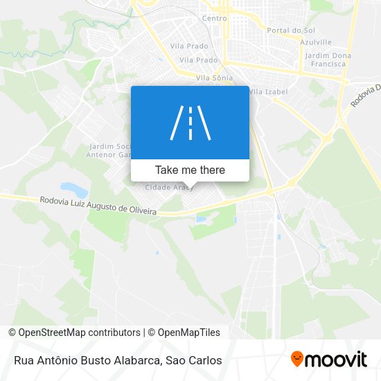 Rua Antônio Busto Alabarca map