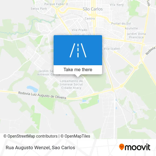 Rua Augusto Wenzel map