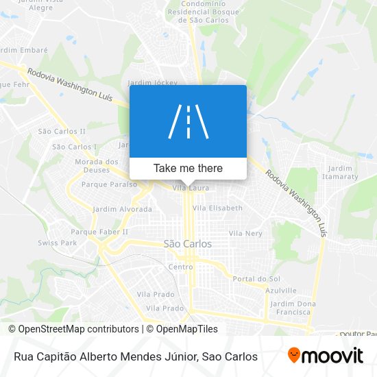 Rua Capitão Alberto Mendes Júnior map