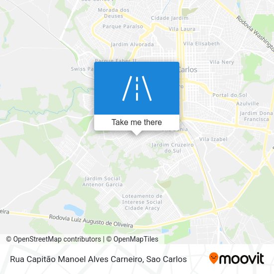 Rua Capitão Manoel Alves Carneiro map