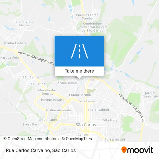Rua Carlos Carvalho map