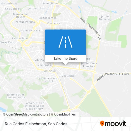 Rua Carlos Fleischman map