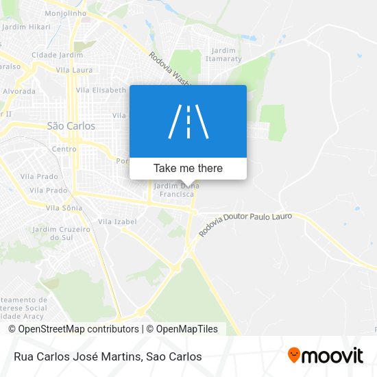Rua Carlos José Martins map