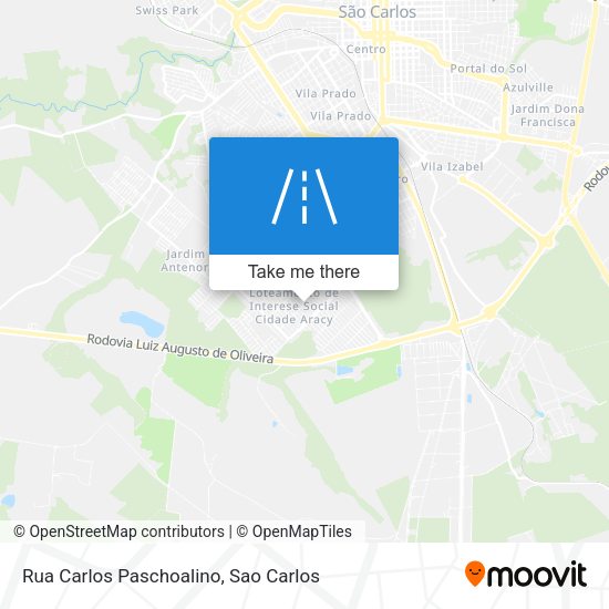 Rua Carlos Paschoalino map