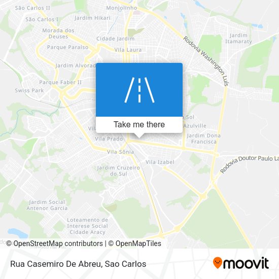 Rua Casemiro De Abreu map