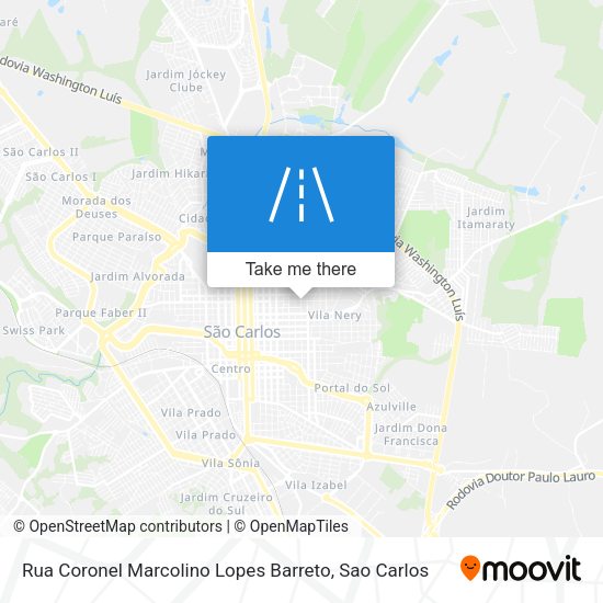 Rua Coronel Marcolino Lopes Barreto map