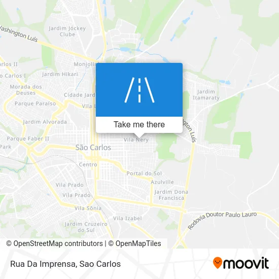 Rua Da Imprensa map