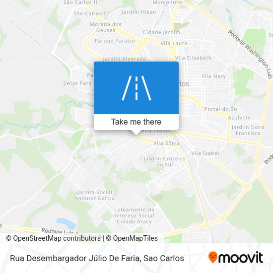 Rua Desembargador Júlio De Faria map