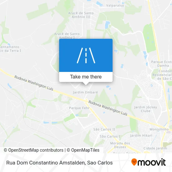 Rua Dom Constantino Amstalden map