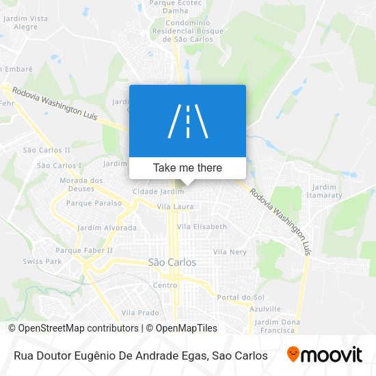 Rua Doutor Eugênio De Andrade Egas map