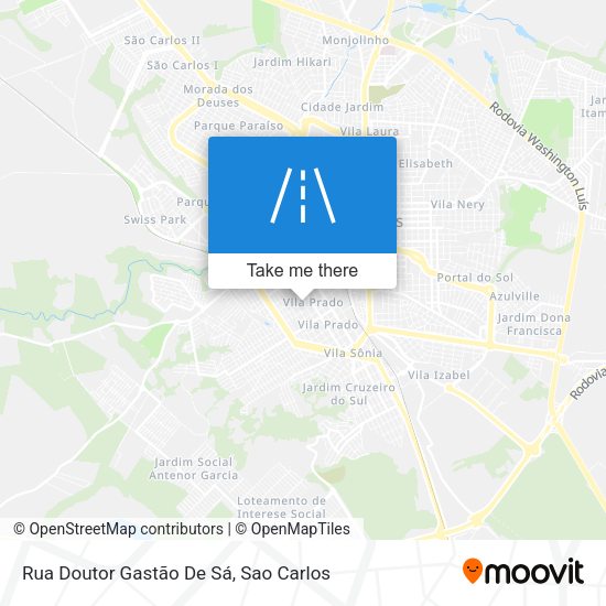 Rua Doutor Gastão De Sá map