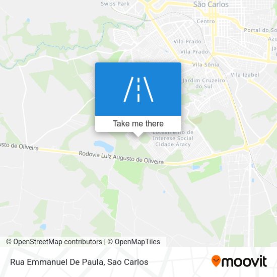 Rua Emmanuel De Paula map