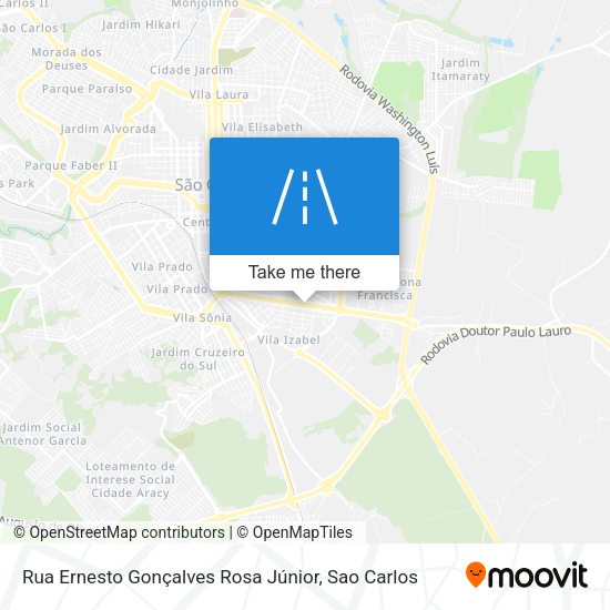 Rua Ernesto Gonçalves Rosa Júnior map