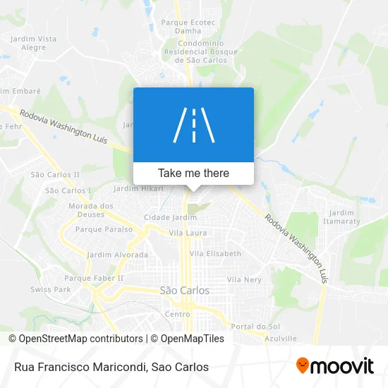 Rua Francisco Maricondi map