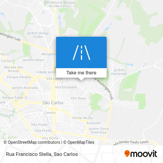 Rua Francisco Stella map