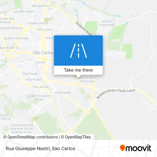 Rua Giuseppe Nastri map