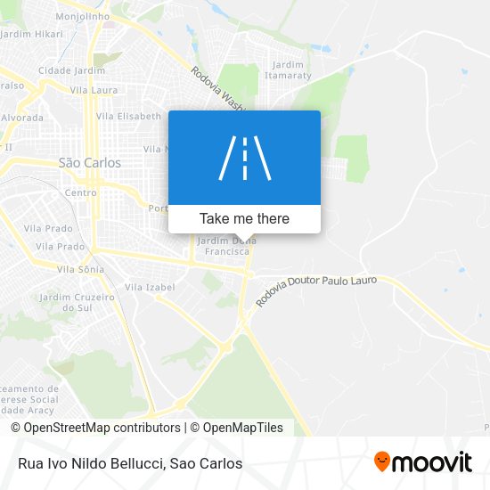Rua Ivo Nildo Bellucci map