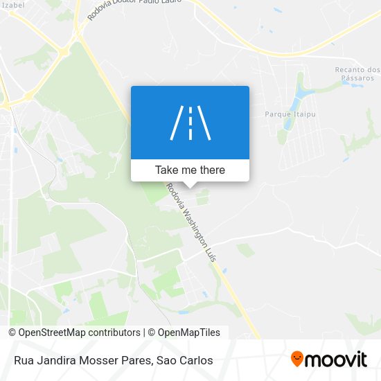 Rua Jandira Mosser Pares map