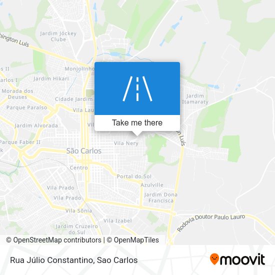 Rua Júlio Constantino map