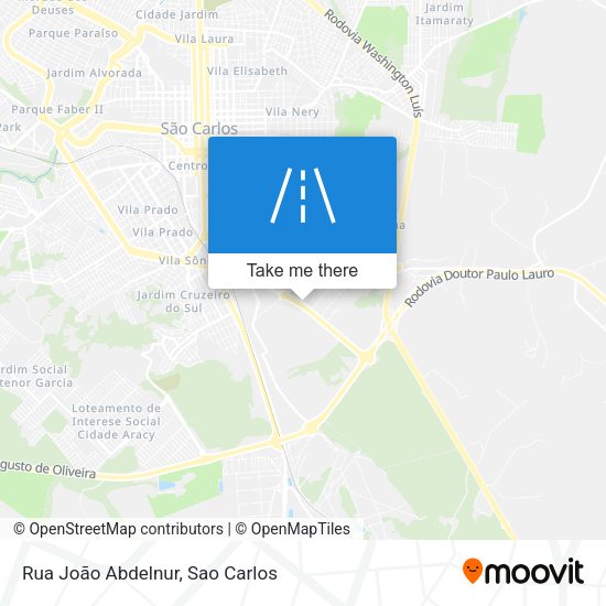 Rua João Abdelnur map
