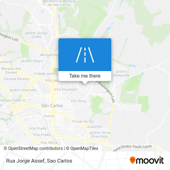 Rua Jorge Assef map