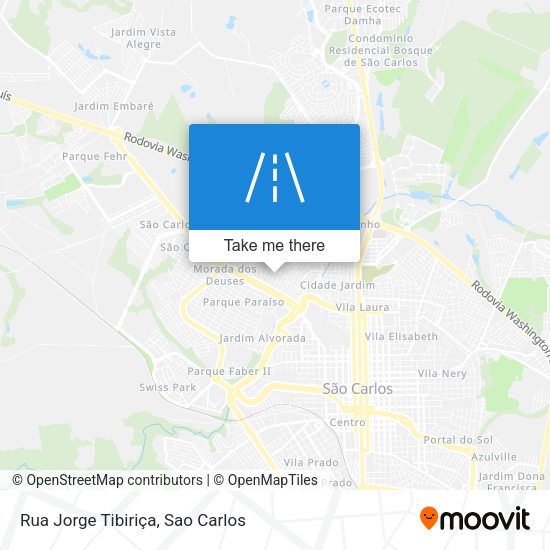 Rua Jorge Tibiriça map