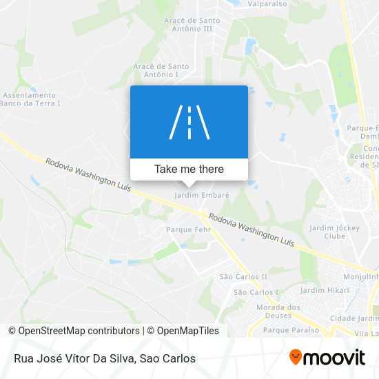 Rua José Vítor Da Silva map