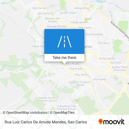 Rua Luiz Carlos De Arruda Mendes map