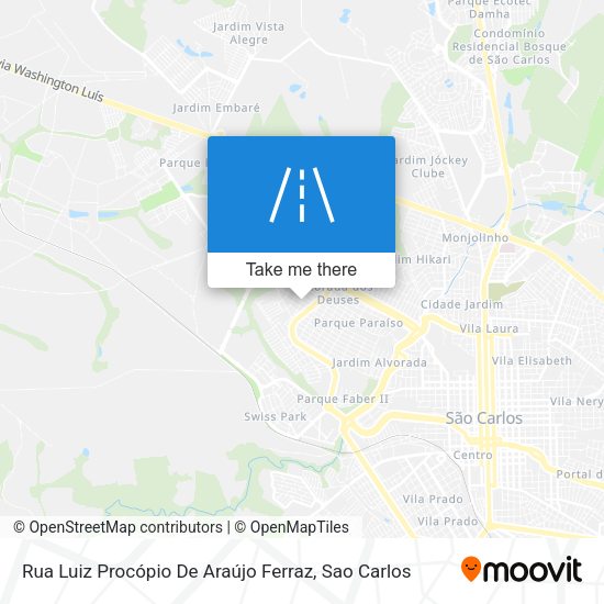 Rua Luiz Procópio De Araújo Ferraz map