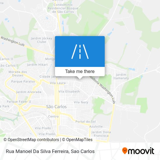 Rua Manoel Da Silva Ferreira map