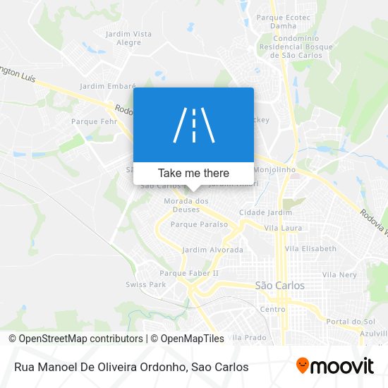 Rua Manoel De Oliveira Ordonho map