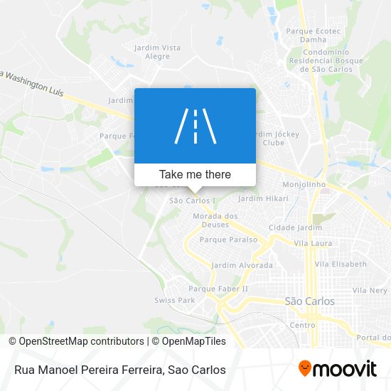 Rua Manoel Pereira Ferreira map