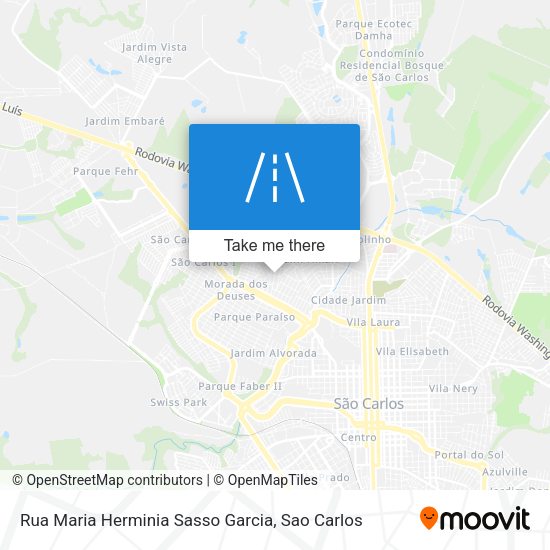 Rua Maria Herminia Sasso Garcia map