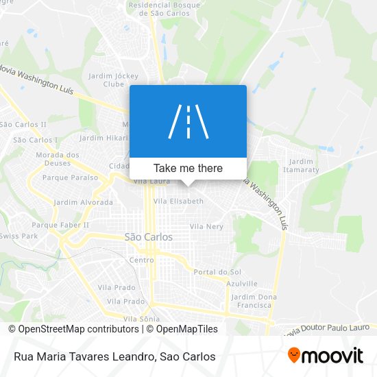 Rua Maria Tavares Leandro map