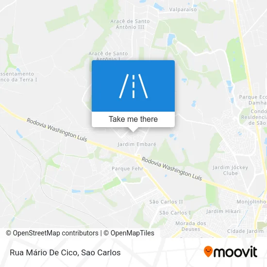 Rua Mário De Cico map