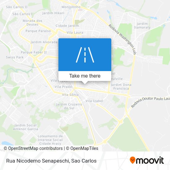 Rua Nicodemo Senapeschi map