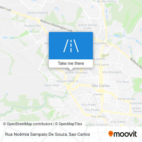 Rua Noêmia Sampaio De Souza map
