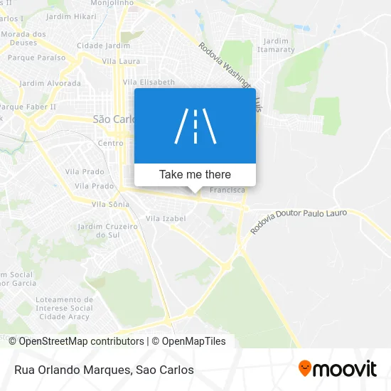 Rua Orlando Marques map