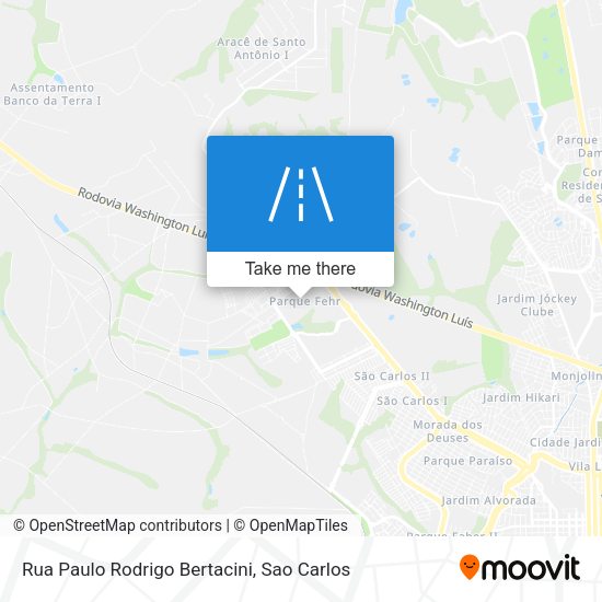 Rua Paulo Rodrigo Bertacini map