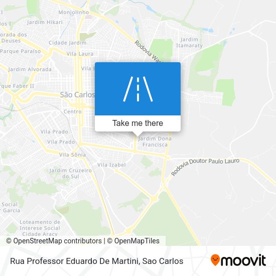 Rua Professor Eduardo De Martini map