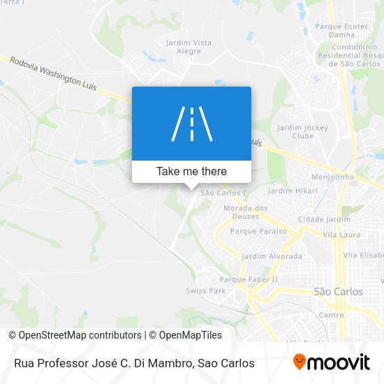 Rua Professor José C. Di Mambro map