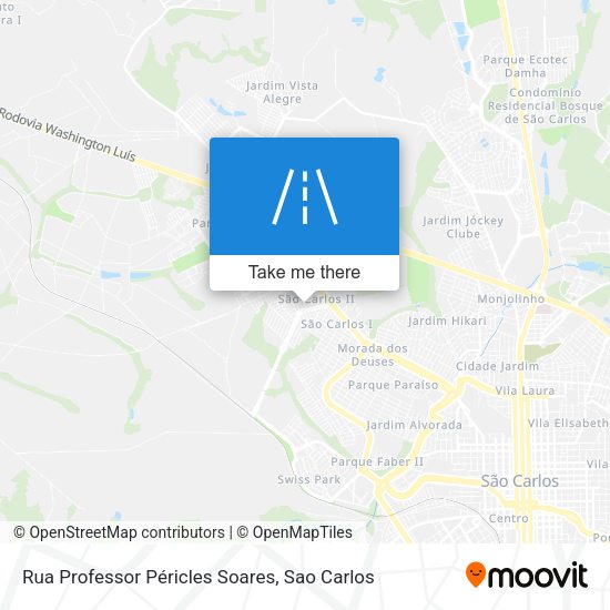 Rua Professor Péricles Soares map