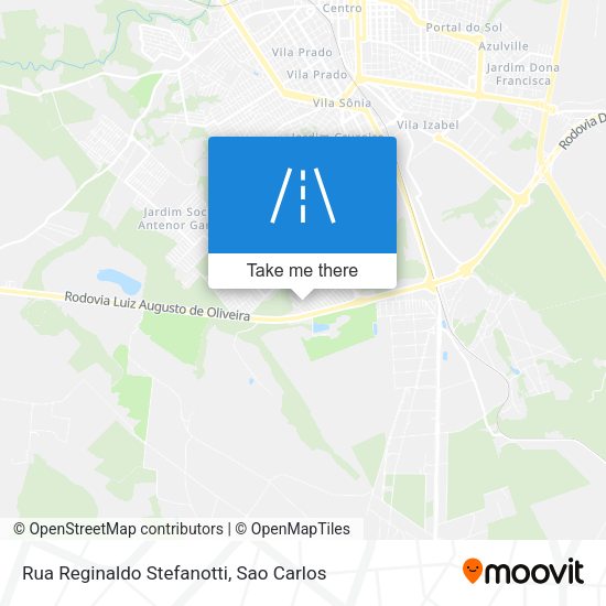 Rua Reginaldo Stefanotti map