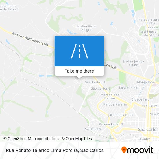 Rua Renato Talarico Lima Pereira map