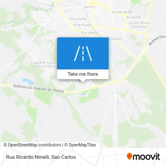 Rua Ricardo Ninelli map